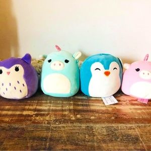 Bundle of 4 Squishmallows